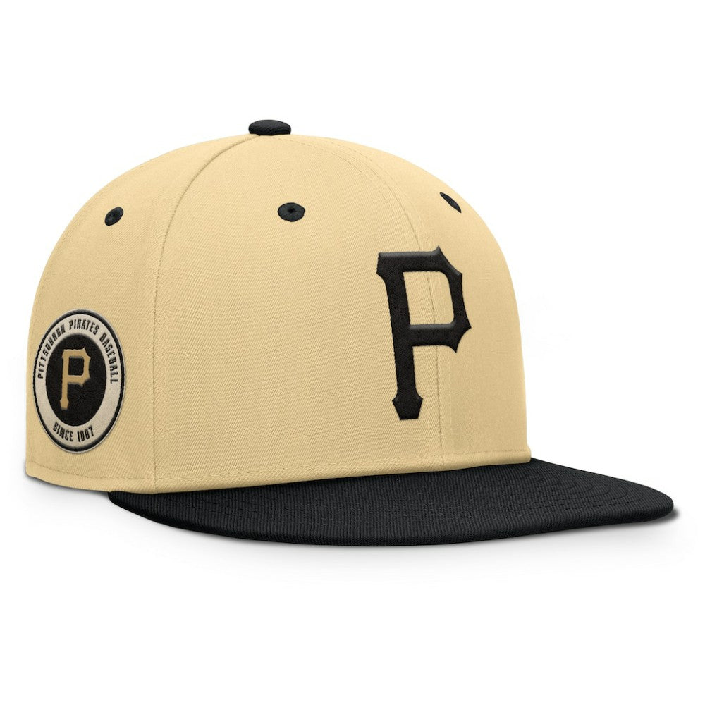 Khaki Pittsburgh Pirates Fanatics Duel Adjustable Hat