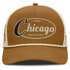 Brown Chicago White Sox Fanatics A-Frame Trucker Adjustable Hat