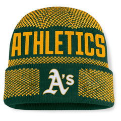 Green Athletics Fanatics Rotation Cuffed Knit Hat