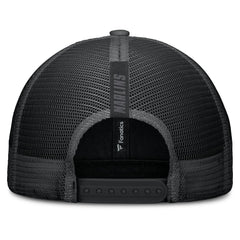 Black Miami Marlins Fanatics Launch Adjustable Trucker Hat
