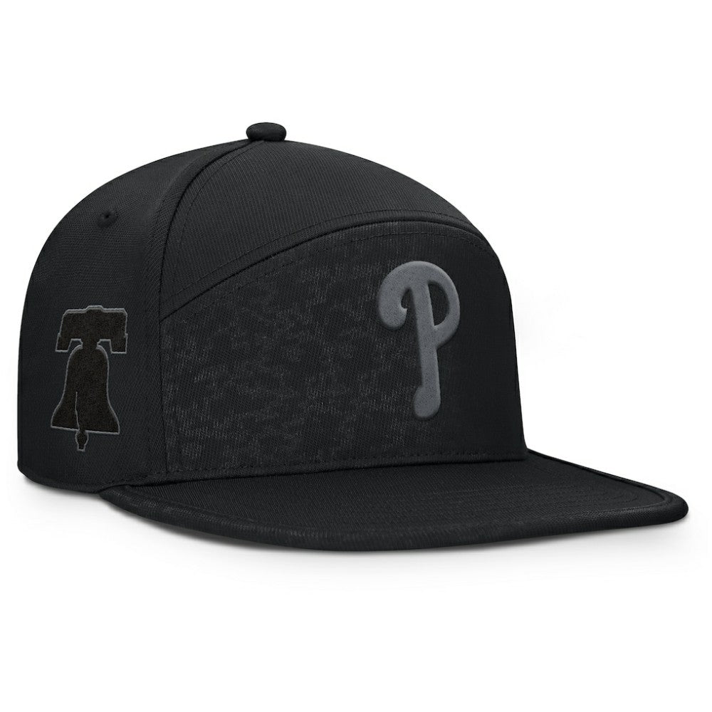 Black Philadelphia Phillies Fanatics Platoon Adjustable Hat