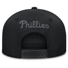 Black Philadelphia Phillies Fanatics Platoon Adjustable Hat