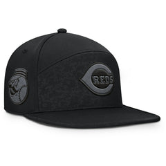 Black Cincinnati Reds Fanatics Platoon Snapback Hat