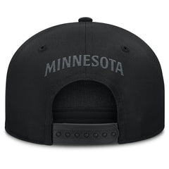 Black Minnesota Twins Fanatics Platoon Adjustable Hat