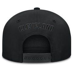 Black Cleveland Guardians Fanatics Platoon Snapback Hat