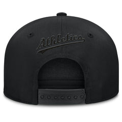Black Athletics Fanatics Platoon Adjustable Hat
