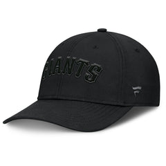 Black San Francisco Giants Fanatics Overpower Flex Hat