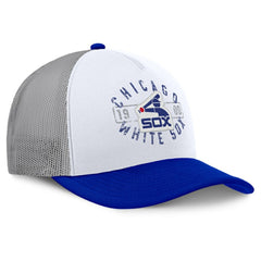White/Blue Chicago White Sox Fanatics Designated A-Frame Foam Front Trucker Adjustable Hat