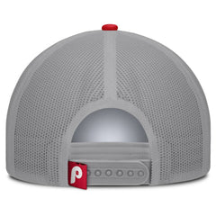 White/Red Philadelphia Phillies Fanatics Designated A-Frame Foam Front Trucker Adjustable Hat