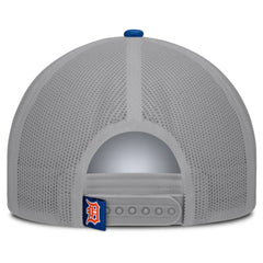 White/Navy Detroit Tigers Fanatics Designated A-Frame Foam Front Trucker Adjustable Hat