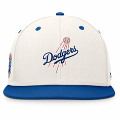 Cream/Royal Los Angeles Dodgers Fanatics Unit Fitted Hat
