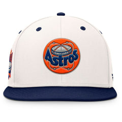 Cream/Navy Houston Astros Fanatics Unit Fitted Hat