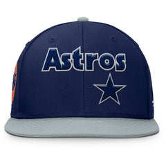Navy/Gray Houston Astros Fanatics Yard Fitted Hat