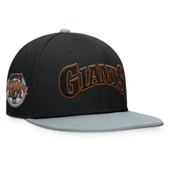 Black/Gray San Francisco Giants Fanatics Yard Fitted Hat