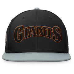 Black/Gray San Francisco Giants Fanatics Yard Fitted Hat