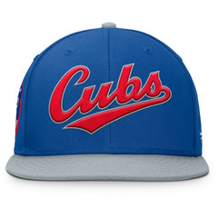 Royal/Gray Chicago Cubs Fanatics Yard Fitted Hat