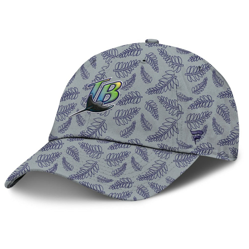 Gray Tampa Bay Rays Fanatics Women's Cooperstown Collection Shift Adjustable Hat