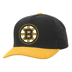 NHL Boston Bruins Mitchell & Ness May Flowers Pro Crown Adjustable Hat
