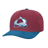 NHL Colorado Avalanche Mitchell & Ness May Flowers Pro Crown Adjustable Hat