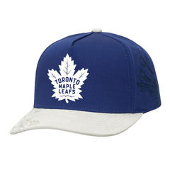 NHL Toronto Maple Leafs Mitchell & Ness May Flowers Pro Crown Adjustable Hat