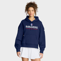 NHL New York Rangers Fanatics Women's Authentic Pro Primary Pullover Hoodie