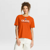 NHL Edmonton Oilers Fanatics Women's Authentic Pro Primary T-Shirt