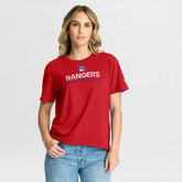NHL New York Rangers Fanatics Women's Authentic Pro Primary T-Shirt
