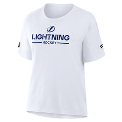 NHL Tampa Bay Lightning Fanatics Women's Authentic Pro Primary T-Shirt