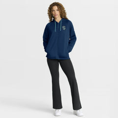 NHL Seattle Kraken Fanatics Women's Authentic Pro Rink Raglan Full-Zip Hoodie