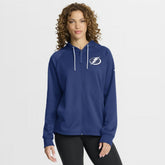 NHL Tampa Bay Lightning Fanatics Women's Authentic Pro Rink Raglan Full-Zip Hoodie