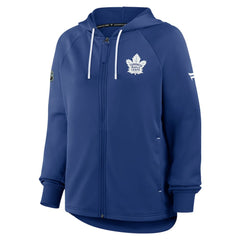 NHL Toronto Maple Leafs Fanatics Women's Authentic Pro Rink Raglan Full-Zip Hoodie