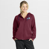 NHL Colorado Avalanche Fanatics Women's Authentic Pro Rink Raglan Full-Zip Hoodie