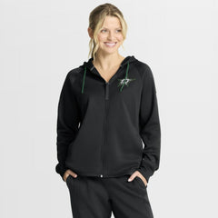 NHL Dallas Stars Fanatics Women's Authentic Pro Rink Raglan Full-Zip Hoodie