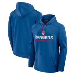 NHL New York Rangers Fanatics Authentic Pro Rink Centennial Hoodie - Blue