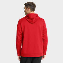 NHL Chicago Blackhawks Fanatics Authentic Pro Centennial Rink Hoodie - Red