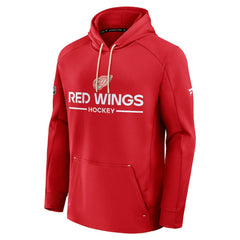 NHL Detroit Red Wings Fanatics Authentic Pro Centennial Rink Hoodie - Red