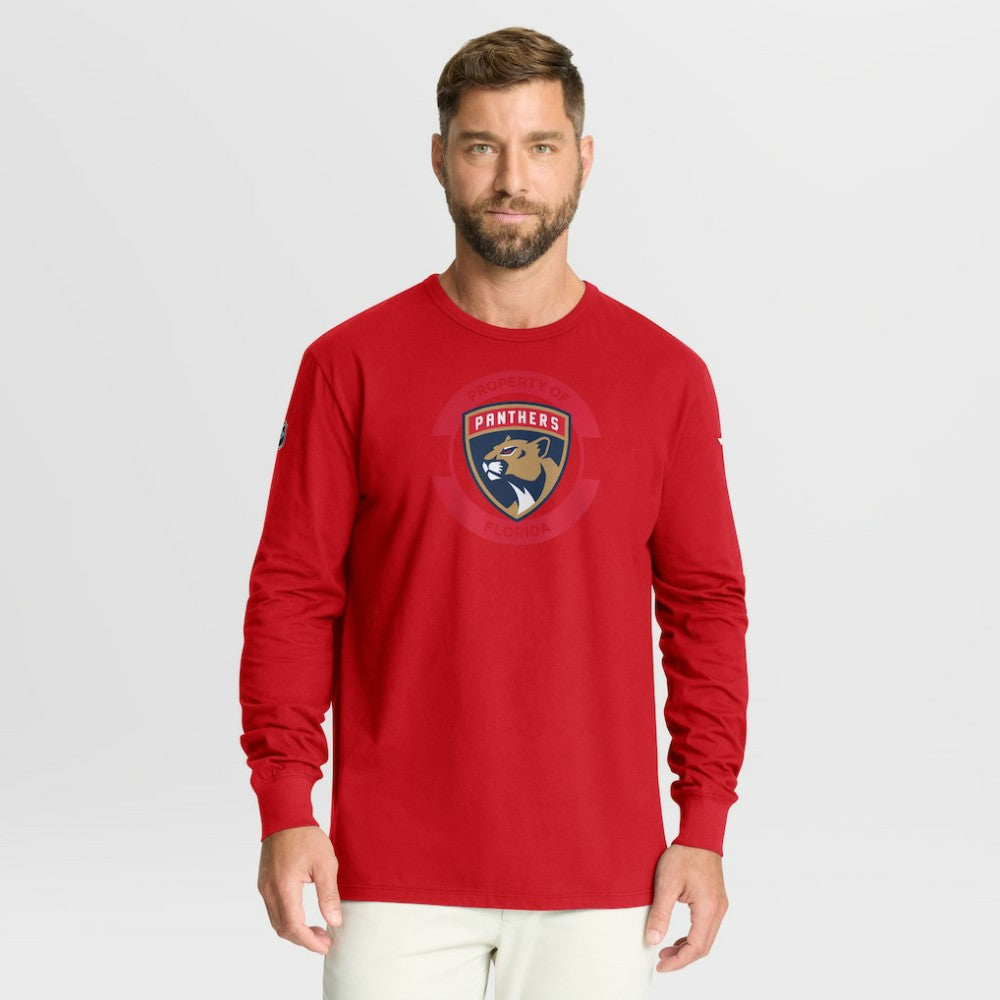 NHL Florida Panthers Fanatics Authentic Pro Property Of Practice Long Sleeve T-Shirt