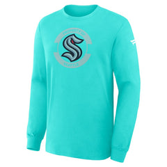 NHL Seattle Kraken Fanatics Authentic Pro Property Of Practice Long Sleeve T-Shirt
