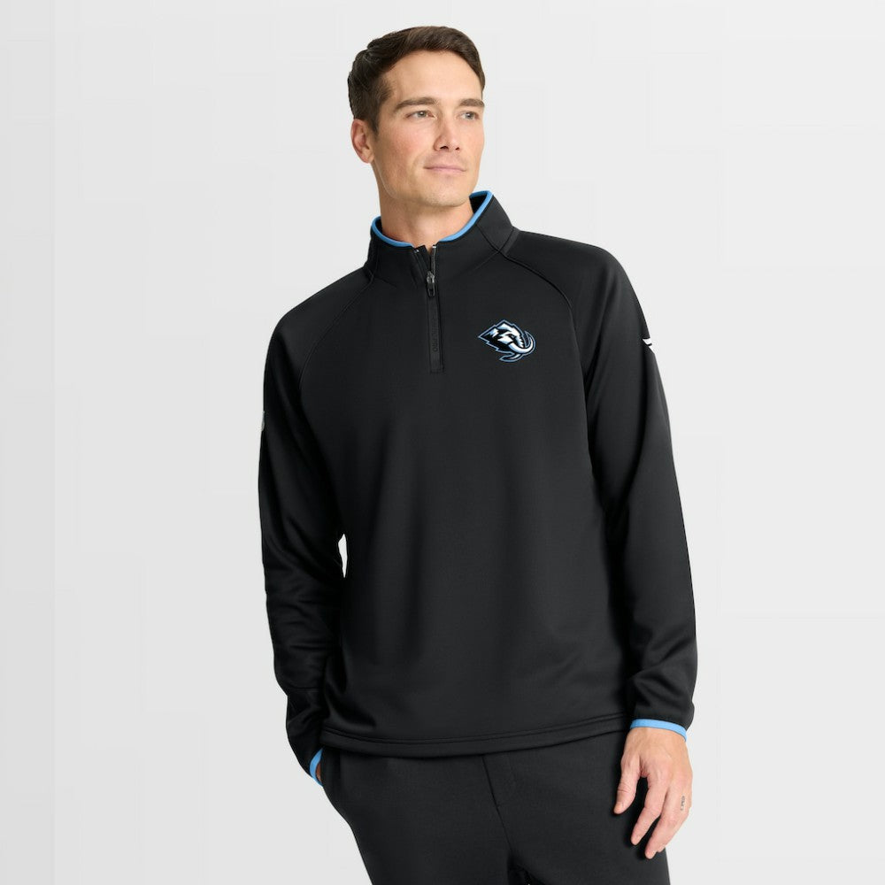 NHL Utah Mammoth Fanatics Authentic Pro Rink Raglan Quarter-Zip Pullover