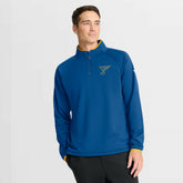 NHL St. Louis Blues Fanatics Authentic Pro Rink Raglan Quarter-Zip Pullover