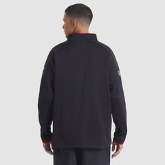 NHL Chicago Blackhawks Fanatics Authentic Pro Rink Raglan Quarter-Zip Pullover