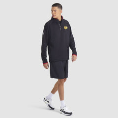 NHL Chicago Blackhawks Fanatics Authentic Pro Rink Raglan Quarter-Zip Pullover