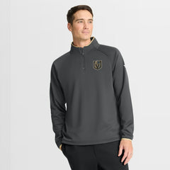 NHL Vegas Golden Knights Fanatics Authentic Pro Rink Raglan Quarter-Zip Pullover