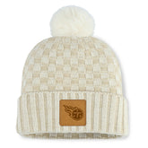 Women's Nickel Cuffed Knit Hat with Pom - Tennessee Titans Hats