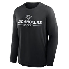 NHL Los Angeles Kings Fanatics Authentic Pro Rink Tech Long Sleeve T-Shirt