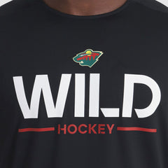NHL Minnesota Wild Fanatics Authentic Pro Rink Tech Long Sleeve T-Shirt