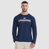 NHL Montreal Canadiens Fanatics Authentic Pro Rink Tech Long Sleeve T-Shirt