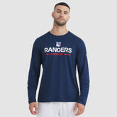 NHL New York Rangers Fanatics Authentic Pro Rink Tech Long Sleeve T-Shirt