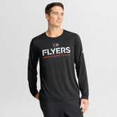 NHL Philadelphia Flyers Fanatics Authentic Pro Rink Tech Long Sleeve T-Shirt