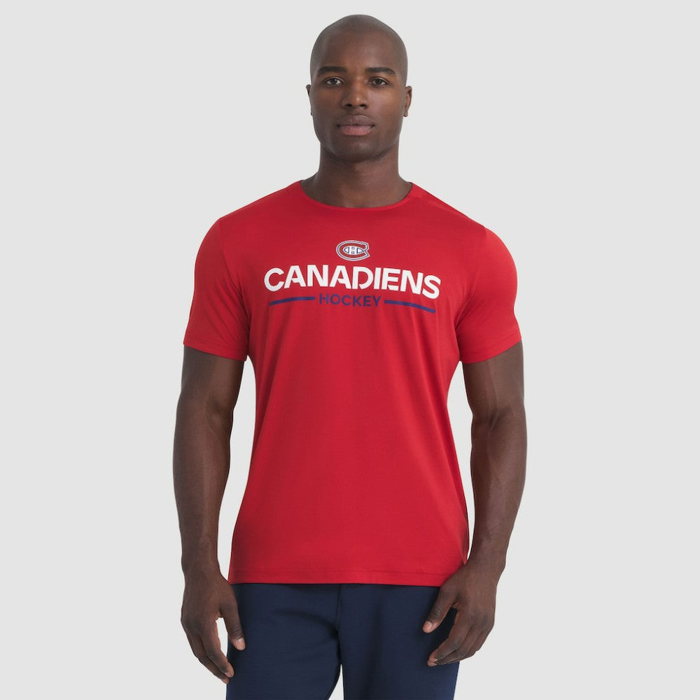 NHL Montreal Canadiens Fanatics Authentic Pro Rink Tech T-Shirt